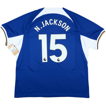 2023-24 Chelsea Home Shirt N. Jackson #15 (L)