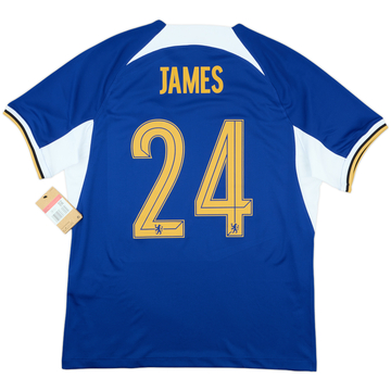 Chelsea Nike Home Stadium Shirt 2025-26 - Womens with James