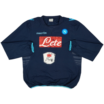 Maillot MARADONA NAPOLI BUITONI 10 1987/88 Tissu Acrylique Vintage Écusson