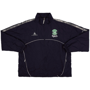 2000-02 Hibernian Le Coq Sportif Track Jacket - 6/10 - (XL)