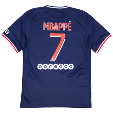 2020/21パリ・サンジェルマン/ NEW / L / #7 / MBAPPÉ 2020-21 Paris Saint-Germain Authentic Third Shirt Mbappe #7