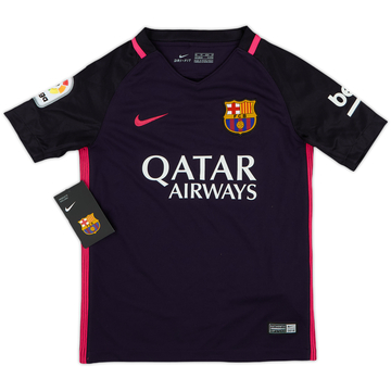 ウェア Barcelona 2016 2017  FC Barcelona 2016/17 home Nike jersey with Champions league