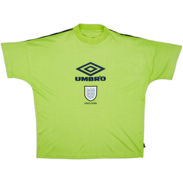 ENGLAND NATIONAL TEAM 1998 FOOTBALL SHIRT UMBRO #7 DAVID