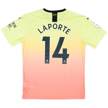 2020-21 Manchester City Match Issue Away Shirt Bernardo #20