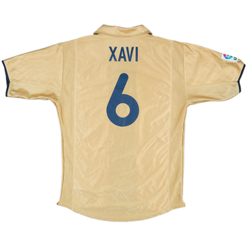 2001-03 Barcelona Away Shirt Xavi #6 - 8/10 - (L) 2001-03 Barcelona Away Shirt Xavi #6 - 8/10 - (L)