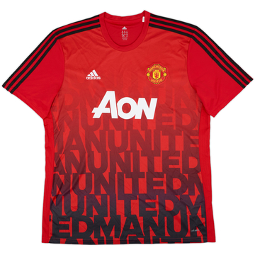 2015-16 Manchester United adidas Camiseta de Entrenamiento - 9/10 - (XXL)