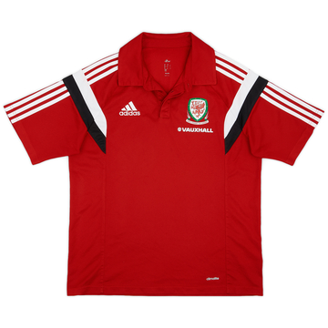 2013-14 Gales adidas Polo - 8/10 - (M)