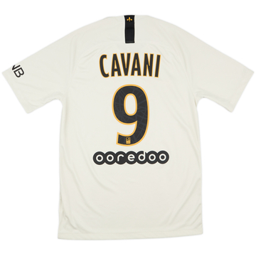 PSG 14/15 アウェイユニフォーム カバーニ 2014-15 Paris Saint-Germain Away Shirt Cavani #9 - 8/10 - (M)