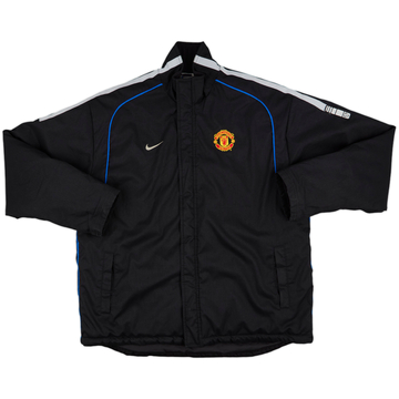 2002-03 Manchester United Nike Padded Bench Coat - 9/10 - (XL)