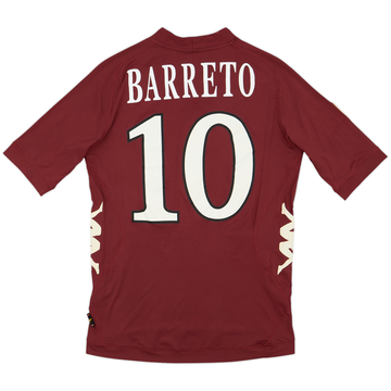 2012-13 Torino Home Shirt Barreto #10 - 8/10 - (L)