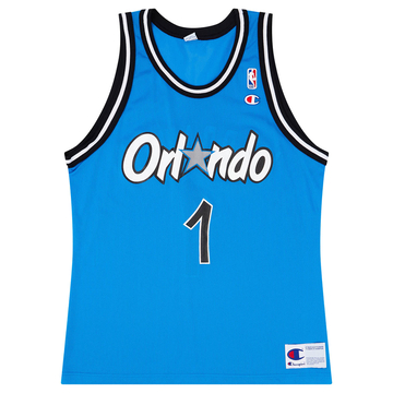 1993-94 Orlando Magic Hardaway #1 Champion Away Jersey 1993-94 Orlando Magic Hardaway #1 Champion Away Jersey