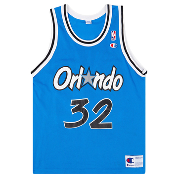 1995 96 Orlando Magic O Neal 32 Champion Alternate Jersey Excellent M