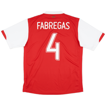 2008-10 Arsenal Home Shirt Fabregas #4