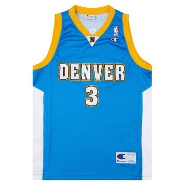 2006-08 Denver Nuggets Iverson #3 Champion Away Jersey (Very