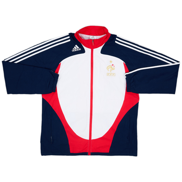 2007-08 France adidas Track Jacket - 7/10 - (XL) 2007-08 France adidas Track Jacket - 7/10 - (XL)