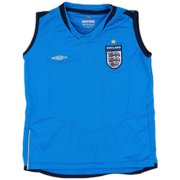 2004-05 England Umbro Training Vest - 9/10 - (L)