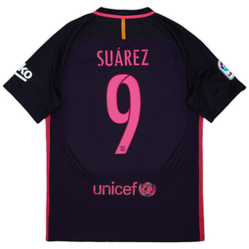 2016-17 Barcelona Home Shirt Suarez #9 (S)
