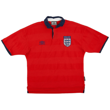 1999-01 England Away Shirt - 8/10 - (Y)