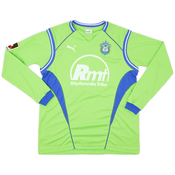 2003-04 Shonan Bellmare Home L/S Shirt - 9/10 - (XL)