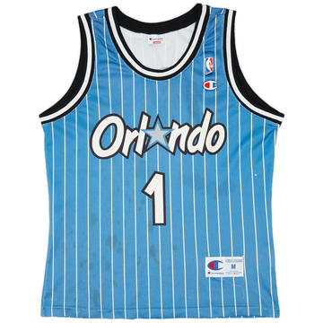 1993-94 Orlando Magic Hardaway #1 Champion Away Jersey 1993-94 Orlando Magic Hardaway #1 Champion Away Jersey