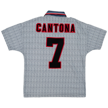 1995-96 Manchester United Away Shirt Cantona #7 - 7/10 - (M) 1995-96 Manchester United Away Shirt Cantona #7 - 7/10 - (M)