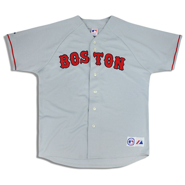 2005-08 Boston Red Sox Majestic Away Jersey (Excellent) XL