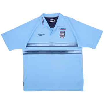 ウェア 00s umbro england polo leisure shirt 2000-01 England Umbro Polo Shirt - 6/10 - (S)