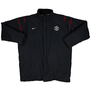 2003-04 Manchester United Nike Padded Bench Coat - 9/10 - (XL)