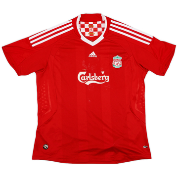 1989-91 Liverpool Home Shirt - 8/10 - (L.Boys)