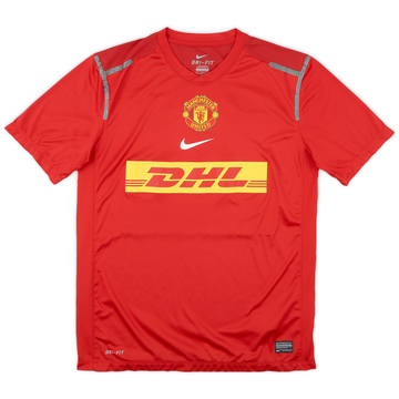 2012-13 Manchester United Player Issue Nike Training Shirt - 8/10