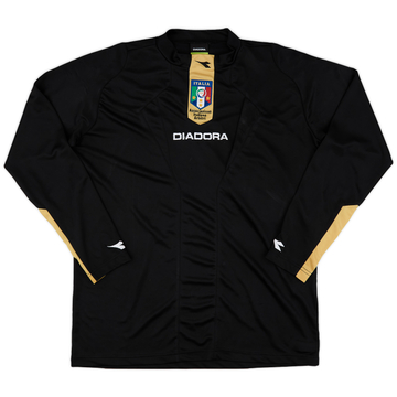 2007-09 Italy Diadora Referee L/S Shirt - 7/10 - (S)