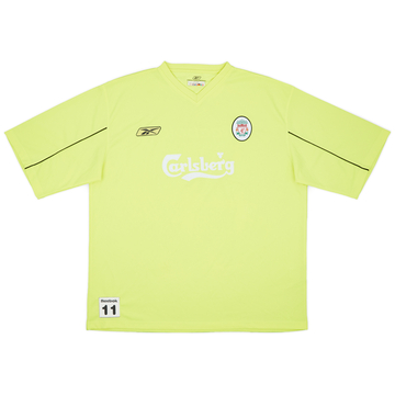 2003-04 Liverpool Reebok Sweat Top - 9/10 - (XXL)