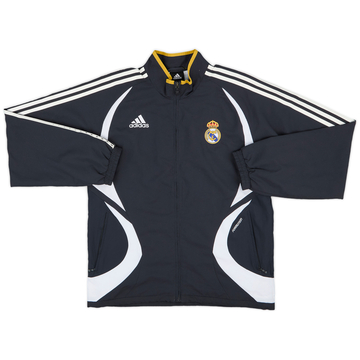 2006-07 Real Madrid adidas 1/4 Zip Track Jacket - 7/10 - (XL)