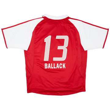 Bayern München Ballack 13 シャツ Ballack #13 Bayern Munich 2004/2005 ADIDAS Home Football