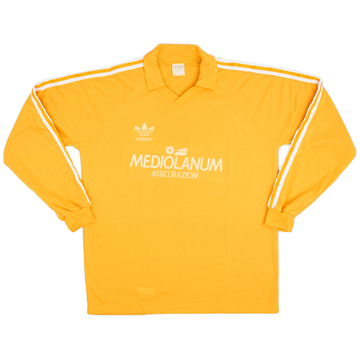 1990 91 AC Milan adidas Training L S Shirt 7 10 XL