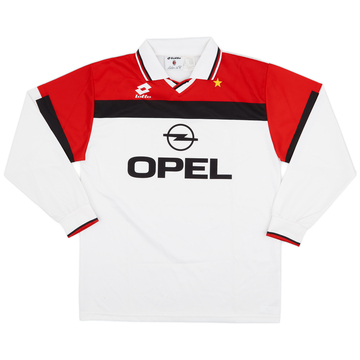 1994-95 AC Milan Away L/S Shirt - 8/10 - (L)