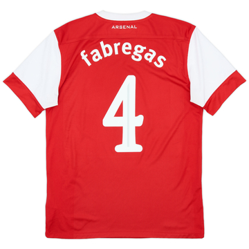 2010 11 Arsenal Home Shirt 4 10 M