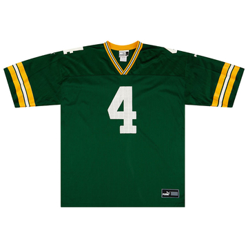 1997 00 Green Bay Packers Favre 4 adidas Jersey Home Y