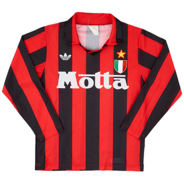 1992-93 AC Milan L/S Away Shirt #15 - 6/10 - (XS)