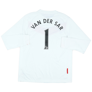 2007-08 Manchester United Player Issue GK Shirt Van Der Sar