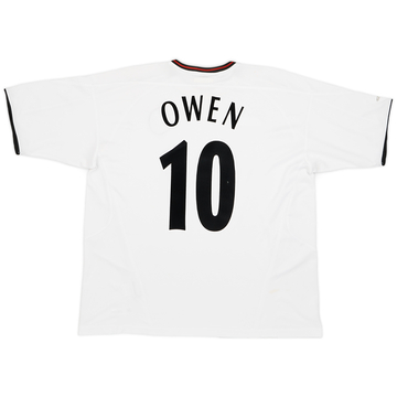 2003-04 Liverpool Away Shirt Owen #10 - 8/10 - (XL)