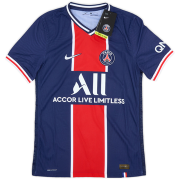 2020 21 Paris Saint Germain Authentic Home Shirt 7 10 M
