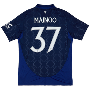 国産品 2023-24 #37 Mainoo Shirt Away United Manchester 応援グッズ