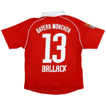 2002-03 Bayern Munich Player Issue CL Shirt Ballack #13 - 7
