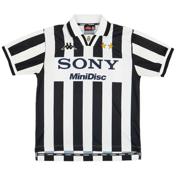 商品画像：Kappa VTG Juventus 94/95 Home Danone Soccer Jersey XL | eBay 3