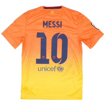 2012-13 Barcelona Home L/S Shirt Messi #10 - 8/10 - (XL)