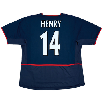 2005-06 Arsenal Home Shirt Henry #14 - 9/10 - (L)