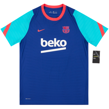 2020-21 Barcelona Player Issue Vaporknit Training Shirt