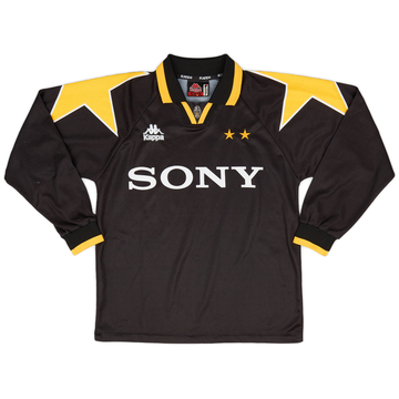 1995〜96ユベントス(H)シャツ長袖　M(jaspo) Juventus 1995-1996 Home Long Sleeve Shirt - Online Store