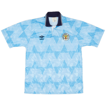 1990-91 Manchester City GK Shirt #1 - 9/10 - (S)
